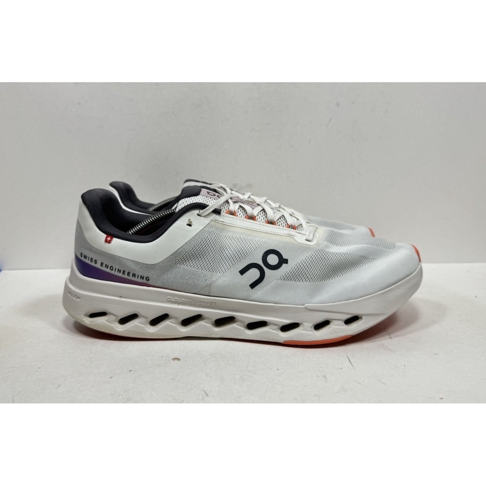 On Cloudsurfer Next White Flame Men's Size 14 Wide 3me30190256 Shoes
